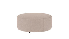 Joplin sittpuff Ø90 ljusbeige tyg Alice #01