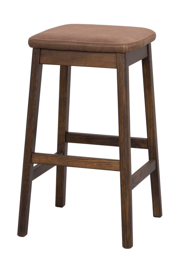 Livermore pall brun ek/mörkbrun läder-textil 2-pack