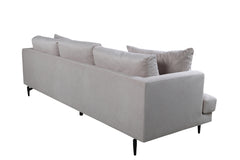 Sofia 3-sits soffa beige