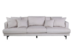 Sofia 3-sits soffa beige