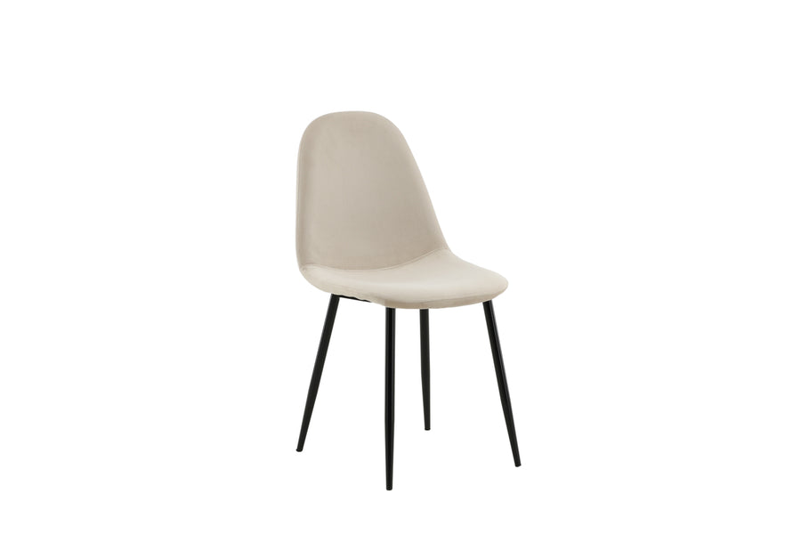 Polar matstol 2-pack beige