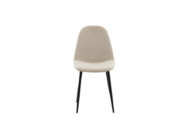 Polar matstol 2-pack beige