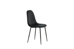 Polar matstol 2-pack svart