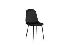 Polar matstol 2-pack svart