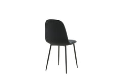 Polar matstol 2-pack svart