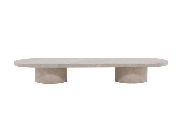 Narvik soffbord 190 x 60 beige