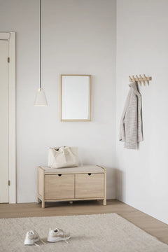 Hillmond kroklist vitpigmenterad ek
