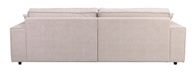 Rawlins soffa 3-sits maxi beige tyg