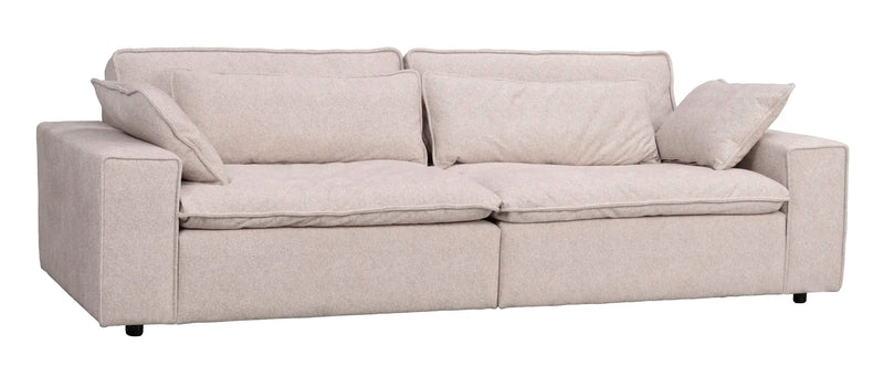 Rawlins soffa 3-sits maxi beige tyg