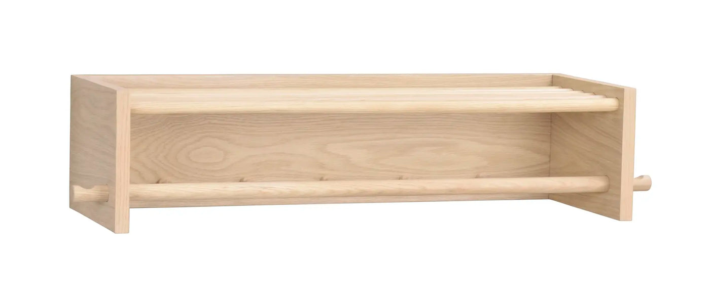 Hillmond hatthylla 80 vitpigmenterad ek