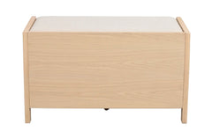 Hillmond bänk vitpigmenterad/beige