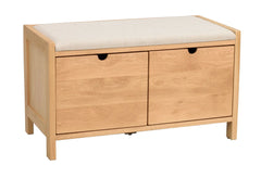 Hillmond bänk ek/beige