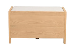 Hillmond bänk ek/beige