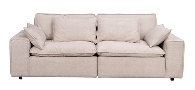 Rawlins soffa 3-sits beige tyg