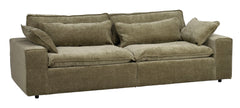 Rawlins soffa 3-sits Maxi grönt tyg Rachel #207