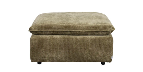 Rawlins fotpall grönt tyg Rachel #207