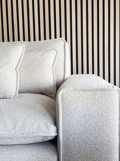 Rawlins soffa 3-sits Maxi ljusbeige tyg Sandra #903