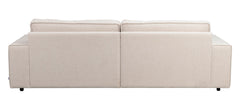 Rawlins soffa 3-sits Maxi ljusbeige tyg Sandra #903