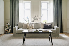 Langdon soffa 4-sits sand tyg Casual #36
