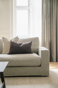 Langdon soffa 4-sits sand tyg Casual #36