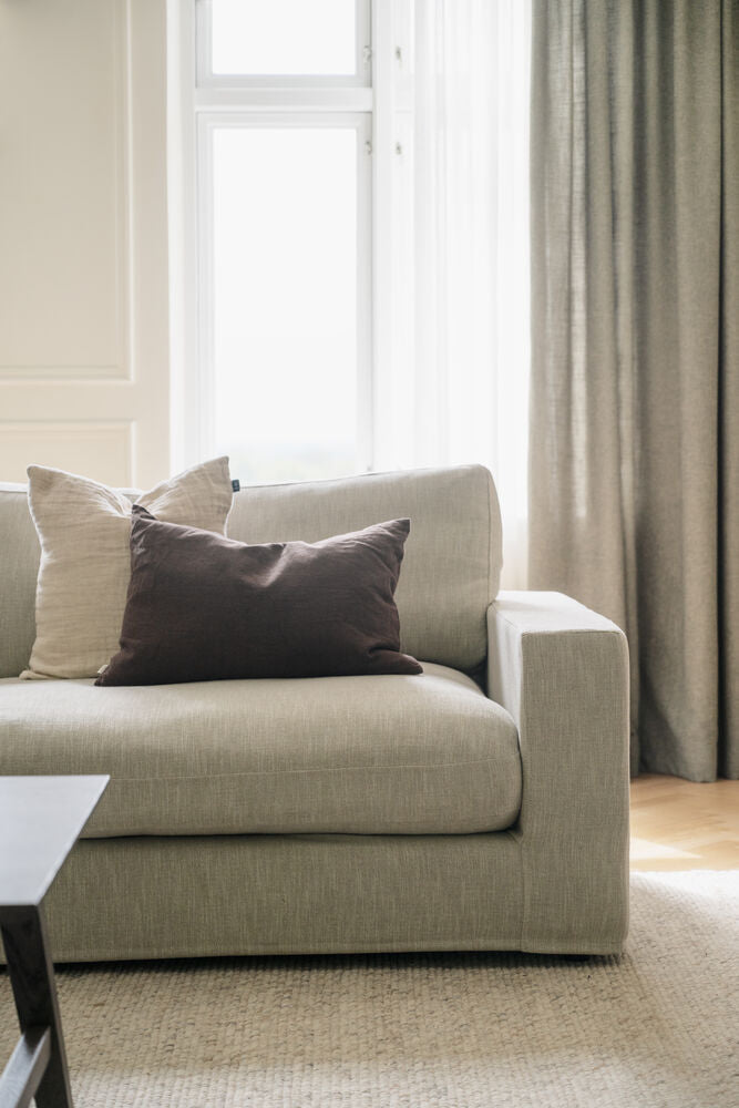 Langdon soffa 4-sits sand tyg Casual #36