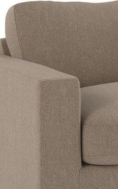 Langdon soffa 3-sits nougat tyg Casual #04