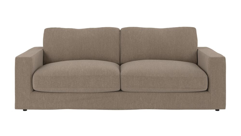 Langdon soffa 3-sits nougat tyg Casual #04