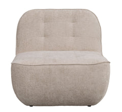 Farson fåtölj ljusbeige tyg Greg #3