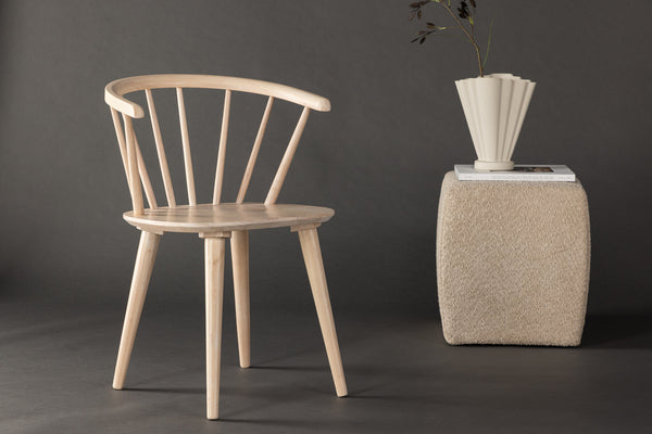 Bobby matstol 2-pack vitputsad