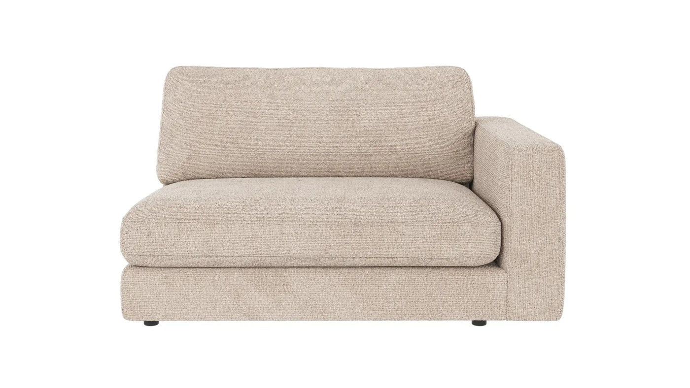 Duncan 1,5-sits H/fåtölj ljusgrått Robin #01
