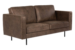 Texas soffa 2,5-sits mörkbrun