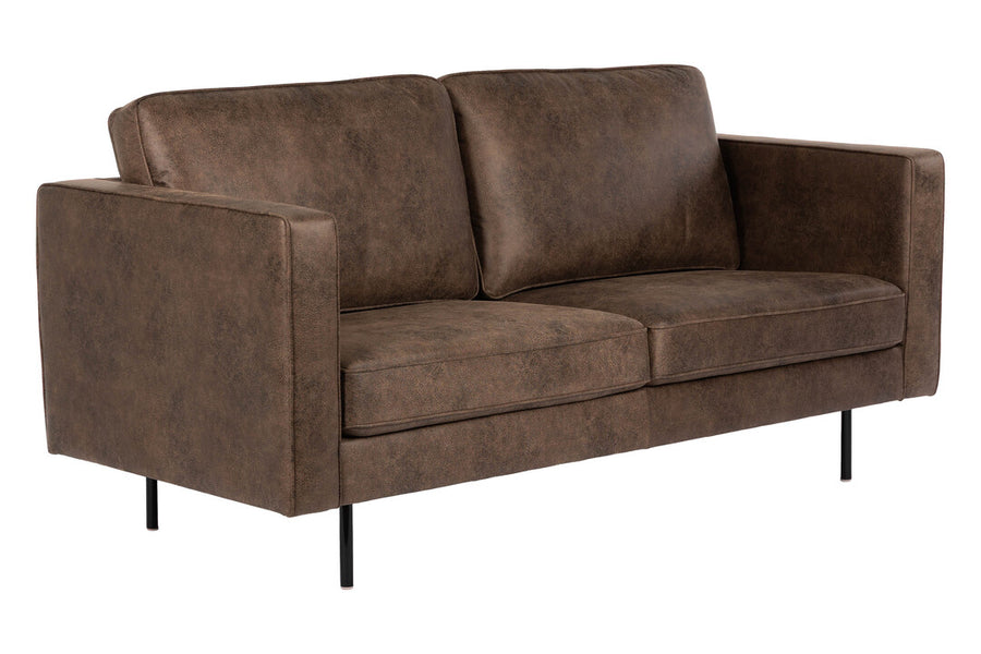 Texas soffa 2,5-sits mörkbrun