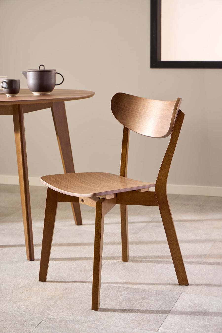 Roxby stol brun 2-pack