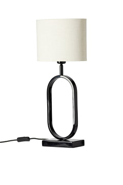 Bordslampa Qvist 406 svart 43 cm