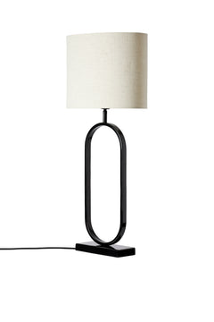 Bordslampa Qvist 406 svart 61 cm