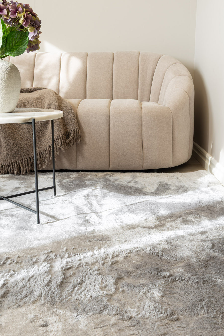 Cozy ryamatta silver