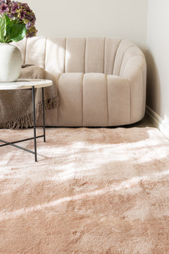 Cozy ryamatta dusty pink