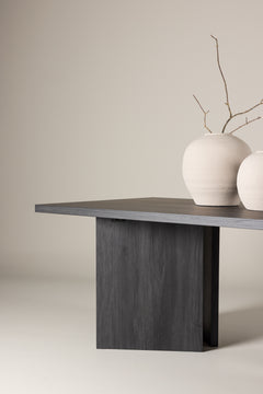 Bassholmen matbord svart 240 × 100 cm