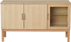 Olivia sideboard m glasdörr & belysning