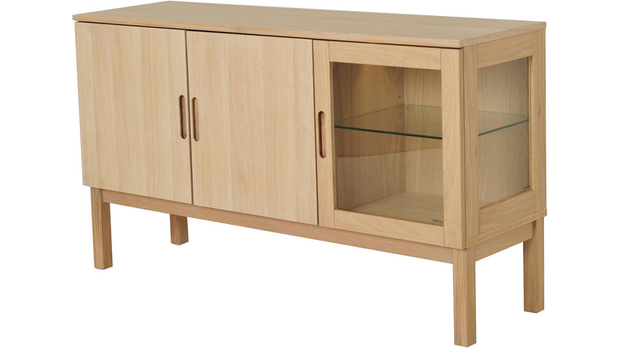 Olivia sideboard m glasdörr & belysning