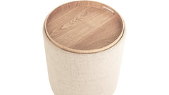 Maiko sittpuff/sidobord 2 st beige