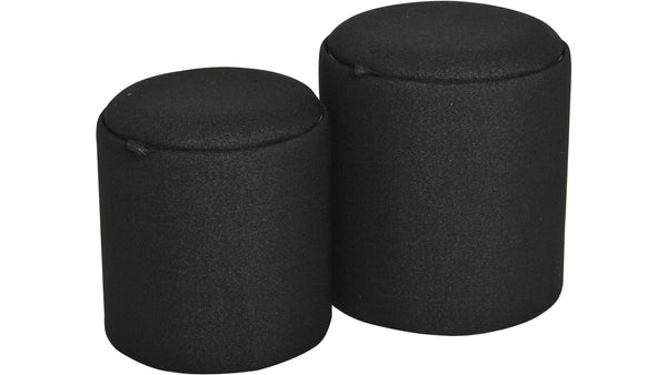 Maiko sittpuff/sidobord 2 st svart