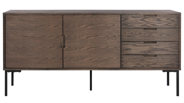 Belfort sideboard mörkbrun