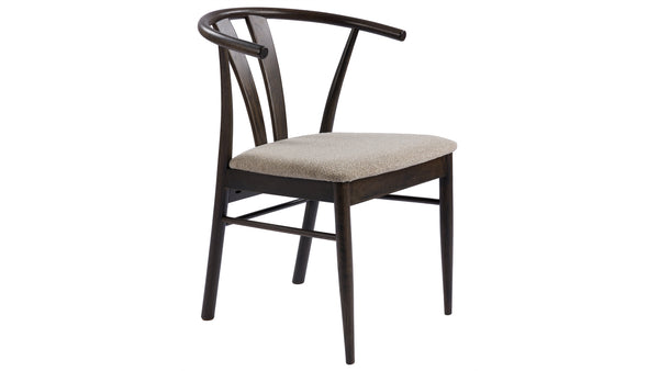 Jive matstol i lackad mörkbrun ek 2-pack