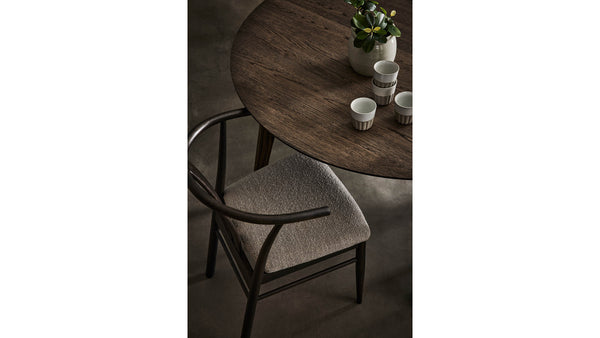 Jive matstol i lackad mörkbrun ek 2-pack