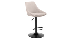 Parade barstol m gaslift beige tyg