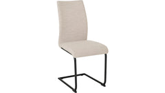 Lina matstol beige boucletyg 4-pack