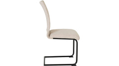Lina matstol beige boucletyg 4-pack