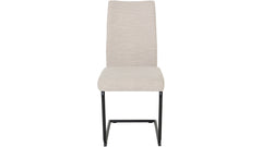 Lina matstol beige boucletyg 4-pack