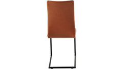Lina matstol ljusbrun vintage PU 4-pack